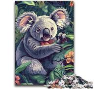 Puzzle da 1000 pezzi per adulti e adolescenti, motivo: bradipo nella giungla Difficile da completare ma divertente e umoristico Regalo di compleanno, regali, decorazione da parete 26x38cm