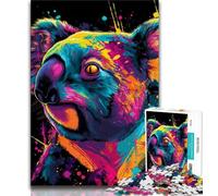 Puzzle da 1000 pezzi per adulti e adolescenti, motivo: Koala, 1000 pezzi per adulti, regali di Babbo Natale segreto per bambini dai 14 anni in su (dimensioni 75x50cm)