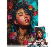 Puzzle da 1000 pezzi per adulti e adolescenti, motivo: ragazzo misterioso, gioco stimolante, giocattoli, decorazione da parete, regali unici per compleanno e Natale (dimensioni 38x26cm)
