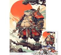 Puzzle da 1000 pezzi per adulti e adolescenti motivo: tartaruga samurai decorazione per la casa giocattoli regali di compleanno gioco impossibile stimolante intellettuale dimensioni: 50x75cm