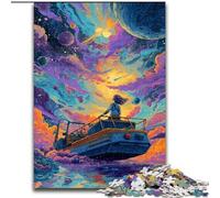 Puzzle da 1000 pezzi per adulti e adolescenti, nave dei sogni, attività per famiglie, arredamento unico per la casa e regali per età 14+ dimensioni 50x75cm