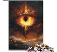 Puzzle da 1000 pezzi per adulti e adolescenti "Occhio del diavolo", giocattolo educativo intellettuale decomprimente, ideale come regalo per tutta la famiglia dimensioni 50x75cm