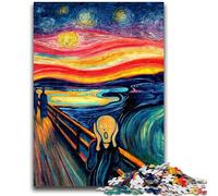 Puzzle da 1000 pezzi per adulti e adolescenti Opere d'arte scioccanti Allena il tuo cervello e le tue mani Regali per amici e familiari 38x26cm