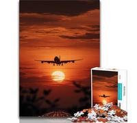 Puzzle da 1000 pezzi per adulti e adolescenti, paesaggio al tramonto, interessante riduzione dello stress, interazione genitore-figlio (dimensioni 75x50cm)