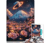 Puzzle da 1000 pezzi per adulti e adolescenti Paesaggio cosmico, decorazione murale artistica e idea regalo di compleanno per amici, ufficio a casa (38x26cm)
