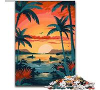 Puzzle da 1000 pezzi per adulti e adolescenti, paesaggio delle isole Galapagos, gioco per famiglie e decorazioni per la casa uniche, regalo per bambini dai 14 anni in su, 26x38cm