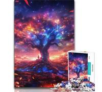 Puzzle da 1000 pezzi per adulti e adolescenti, paesaggio dell'universo della Via Lattea, sfida di intelligenza cerebrale, giocattoli avvincenti, regalo di compleanno, regali, arte murale (75x50cm)