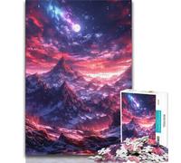 Puzzle da 1000 pezzi per adulti e adolescenti, paesaggio dell'universo della Via Lattea, sfida di intelligenza cerebrale, giocattoli avvincenti, regalo di compleanno, regali, arte murale (75x50cm)