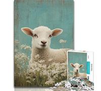 Puzzle da 1000 pezzi per adulti e adolescenti pecorelle 1000 pezzi per adolescenti giochi educativi decorazioni per la casa adatti per la decorazione del desktop 75x50cm