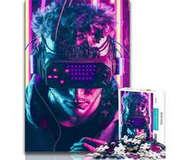 Puzzle da 1000 pezzi per adulti e adolescenti per giocatori di realtà virtuale 1000 pezzi per adulti per ammazzare il tempo durante le vacanze con pezzi completamente interconnessi e di forma casuale