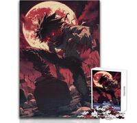 Puzzle da 1000 pezzi per adulti e adolescenti, personaggi degli anime nel cimitero, giochi educativi, analisi e logica, opera d'arte, regalo, dimensioni 38x52cm