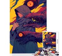 Puzzle da 1000 pezzi per adulti e adolescenti personaggi incappucciati e mostri giocattoli decorazioni da parete regali di Babbo Natale segreto giochi divertenti per migliorare l'amore tra coppie