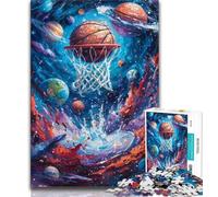 Puzzle da 1000 pezzi per adulti e adolescenti Pianeta alieno, aiuta il cervello a esercitare giocattoli avvincenti per coltivare la pazienza Decorazione perfetta 75x50cm