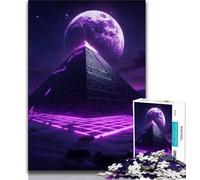 Puzzle da 1000 pezzi per adulti e adolescenti Piramide cosmica, aiuta il cervello a esercitare giocattoli avvincenti per coltivare la pazienza e migliorare la memoria (75x50cm)