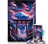 Puzzle da 1000 pezzi per adulti e adolescenti Portale Torii del Sogno di Ciliegia Fatto di cartone per età 14+ Decorazione della casa Gioco Giocattoli Regali di Natale per le donne misurare：26x38cm