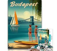 Puzzle da 1000 pezzi per adulti e adolescenti, poster del mondo, giocattoli educativi per l'apprendimento, giochi per famiglie, migliorano l'amore tra coppie (38x26cm)