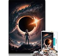 Puzzle da 1000 pezzi per adulti e adolescenti puzzle con buchi neri per adolescenti adatti per decorare la scrivania dai 14 anni in su 38x26cm