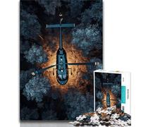 Puzzle da 1000 pezzi per adulti e adolescenti, puzzle con elicotteri, giocattoli educativi per l'apprendimento, giochi per famiglie, regali e compleanni unici (dimensioni 38x26cm)