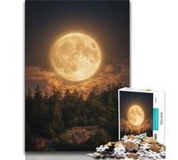 Puzzle da 1000 pezzi per adulti e adolescenti puzzle con paesaggio lunare per adolescenti regali di Babbo Natale segreto per età dai 14 anni in su 38x26cm