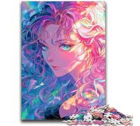 Puzzle da 1000 pezzi per adulti e adolescenti, puzzle della Dea degli acquerelli, gioco stimolante, ideale come regalo per tutta la famiglia (50x75cm)