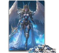 Puzzle da 1000 pezzi per adulti e adolescenti, puzzle fantasy con guerriere, giochi e giocattoli educativi per adulti e adolescenti (50x75cm)