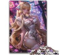 Puzzle da 1000 pezzi per adulti e adolescenti, puzzle giapponesi per ragazze anime, antistress, per ammazzare il tempo durante le vacanze, per migliorare l'amore tra coppie, 50x75cm