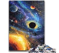 Puzzle da 1000 pezzi per adulti e adolescenti, puzzle per adolescenti con la Via Lattea, universo e galassia, gioco per famiglie, antistress, sfida difficile, adatto alle coppie (26x38cm)