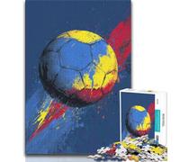 Puzzle da 1000 pezzi per adulti e adolescenti puzzle sportivi di calcio per adolescenti gioco a quiz decorazione da parete regali unici per compleanno e Natale 75x50cm