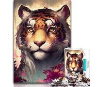 Puzzle da 1000 pezzi per adulti e adolescenti puzzle sulla mitologia della tigre giochi educativi per la famiglia regalo per la decorazione della casa 38x26cm