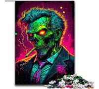 Puzzle da 1000 pezzi per adulti e adolescenti, raffigurante un gangster zombie in costume, per bambini dai 14 anni in su, ideale come regalo per tutta la famiglia e gli amici (dimensioni 50x75cm)