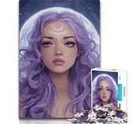 Puzzle da 1000 pezzi per adulti e adolescenti, ragazza anime, aiuta il cervello ad allenare i giocattoli avvincenti per coltivare la pazienza, decorazione da parete (38x26cm)