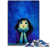 Puzzle da 1000 pezzi per adulti e adolescenti, ragazza che guarda il cielo, gioco stimolante e gioco per famiglie, regali di Babbo Natale segreto, 50x75cm