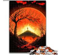 Puzzle da 1000 pezzi per adulti e adolescenti RED DAWN, gioco a quiz che rafforza l'amore tra coppie dai 14 anni in su (dimensioni 26x38cm)