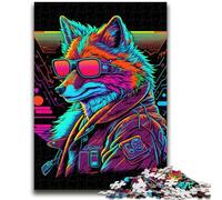 Puzzle da 1000 pezzi per adulti e adolescenti Red Fox Bangers Gangster Giocattolo educativo antistress Regali di Babbo Natale segreto per età 14 26x38cm