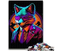 Puzzle da 1000 pezzi per adulti e adolescenti Red Fox Bouncer Gangster Giochi educativi Decorazione per la casa Gioco educativo per compleanno, Natale 26x38cm