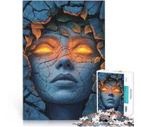 Puzzle da 1000 pezzi per adulti e adolescenti Risveglio nella pietra Fatto di cartone Adatto a partire dai 14 anni Giocattolo educativo antistress Regalo di compleanno, regali, arte murale