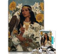 Puzzle da 1000 pezzi per adulti e adolescenti, Ritratto di Maria, la madre, gioco per famiglie, antistress, sfida difficile, rafforza l'amore tra coppie, 38x26cm