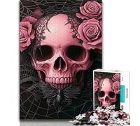 Puzzle da 1000 pezzi per adulti e adolescenti, scheletro, giocattoli educativi per l'apprendimento, giochi per famiglie, regali e compleanni unici (38x26cm)