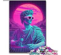 Puzzle da 1000 pezzi per adulti e adolescenti, sculture, giocattoli antistress, regali di compleanno unici per bambini dai 14 anni in su dimensioni 50x75cm