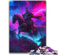 Puzzle da 1000 pezzi per adulti e adolescenti Space Knight, aiuta il cervello a esercitare i giocattoli avvincenti per coltivare la pazienza, decorazione da parete 50x75cm