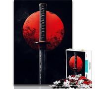 Puzzle da 1000 pezzi per adulti e adolescenti Spada sotto la luna 1000 pezzi per adulti giocattolo educativo intellettuale decomprimente Decorazione perfetta 75x50cm