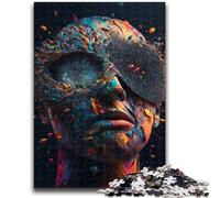 Puzzle da 1000 pezzi per adulti e adolescenti Supernova Umano Gioco educativo divertente e umoristico per compleanni, 26x38cm