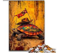 Puzzle da 1000 pezzi per adulti e adolescenti, tartaruga viaggiatrice, giochi, giocattoli, regali unici per compleanni e regali per bambini dai 14 anni in su (dimensioni 50x75cm)