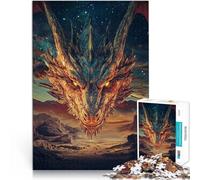 Puzzle da 1000 pezzi per adulti e adolescenti Totem del drago Fatto di cartone per età 14+ Rompicapo Giochi per famiglie, regali di Natale e compleanno misurare:38x52cm