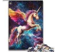 Puzzle da 1000 pezzi per adulti e adolescenti, unicorno magico, giocattoli, giochi educativi, antistress, decorazioni per la casa uniche e regali, 38x52cm