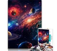 Puzzle da 1000 pezzi per adulti e adolescenti universo colorato 1000 pezzi per adulti antistress per ammazzare il tempo lista dei desideri con Babbo Natale 75x50cm