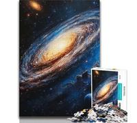 Puzzle da 1000 pezzi per adulti e adolescenti Via Lattea, sfida difficile antistress con poster abbinato e foglio di quiz 38x26cm