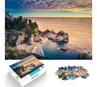 Puzzle da 1000 pezzi per adulti e adolescenti “Viaggio a Big Sur, California” Fatto di legno，per età pari o superiore a 14 anni Analisi e logica Regalo per i compleanni。misurare：50x75cm