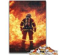 Puzzle da 1000 pezzi per adulti e adolescenti Vigili del fuoco Adatto per età dai 14 anni in su Giochi per famiglie Offerta come regalo per tutta la famiglia 50x75cm