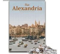 Puzzle da 1000 pezzi per adulti e adolescenti "Visita Alessandria", giochi educativi, decorazione per la casa, ideale come regalo per tutta la famiglia, 75x100cm